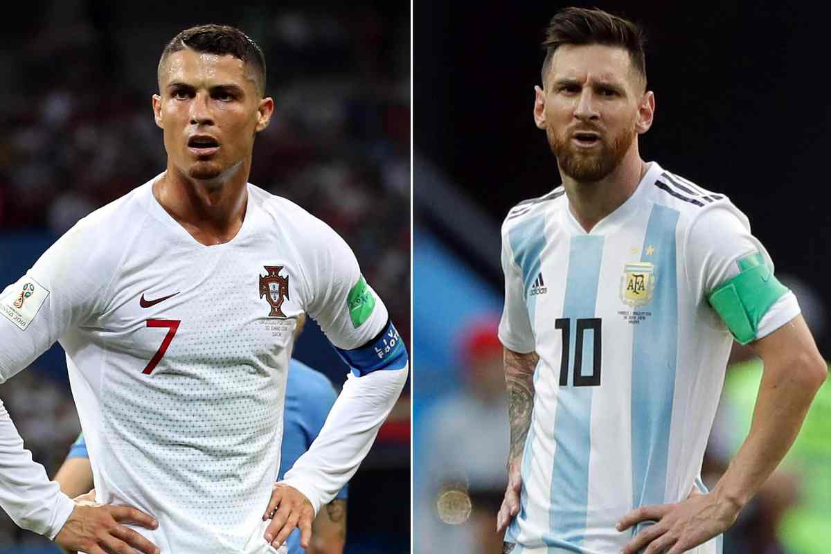 juventus ronaldo e messi insieme